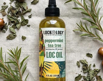 Lockology Peppermint Tea Tree Loc Oil – Moisturize & Protect Dreads