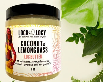 Loc Butter For Retwist, Coconut Lemongrass Dread Products