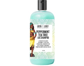 Dreadlocks Shampoo, Peppermint Tea Tree Loc Shampoo For Dreads by Lockology