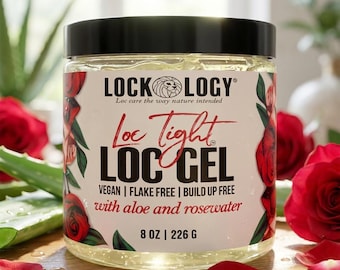 Lockology Rosewater Locking Gel for Dreadlocks, No Build up Loc Gel - Etsy