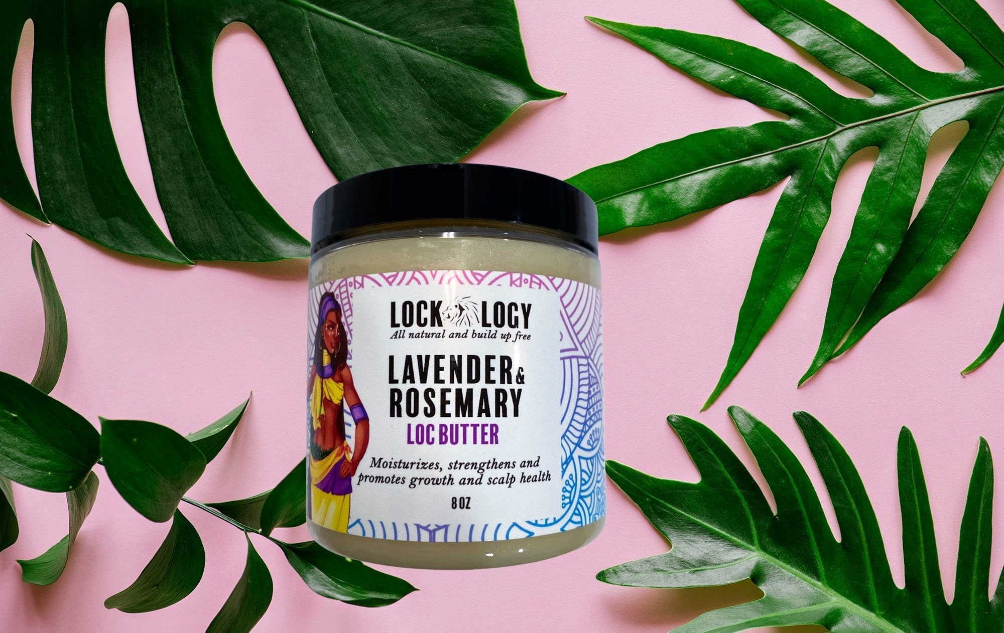 Loc Retwist Butter & Dreadlocks Wax | Lavender Rosemary Best Natural Products for Retwisting Locs by Lockology