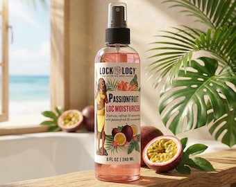 Lockology Passionfruit Loc Moisturizer Spray, Hydrating Dreadlocks, No Build-Up