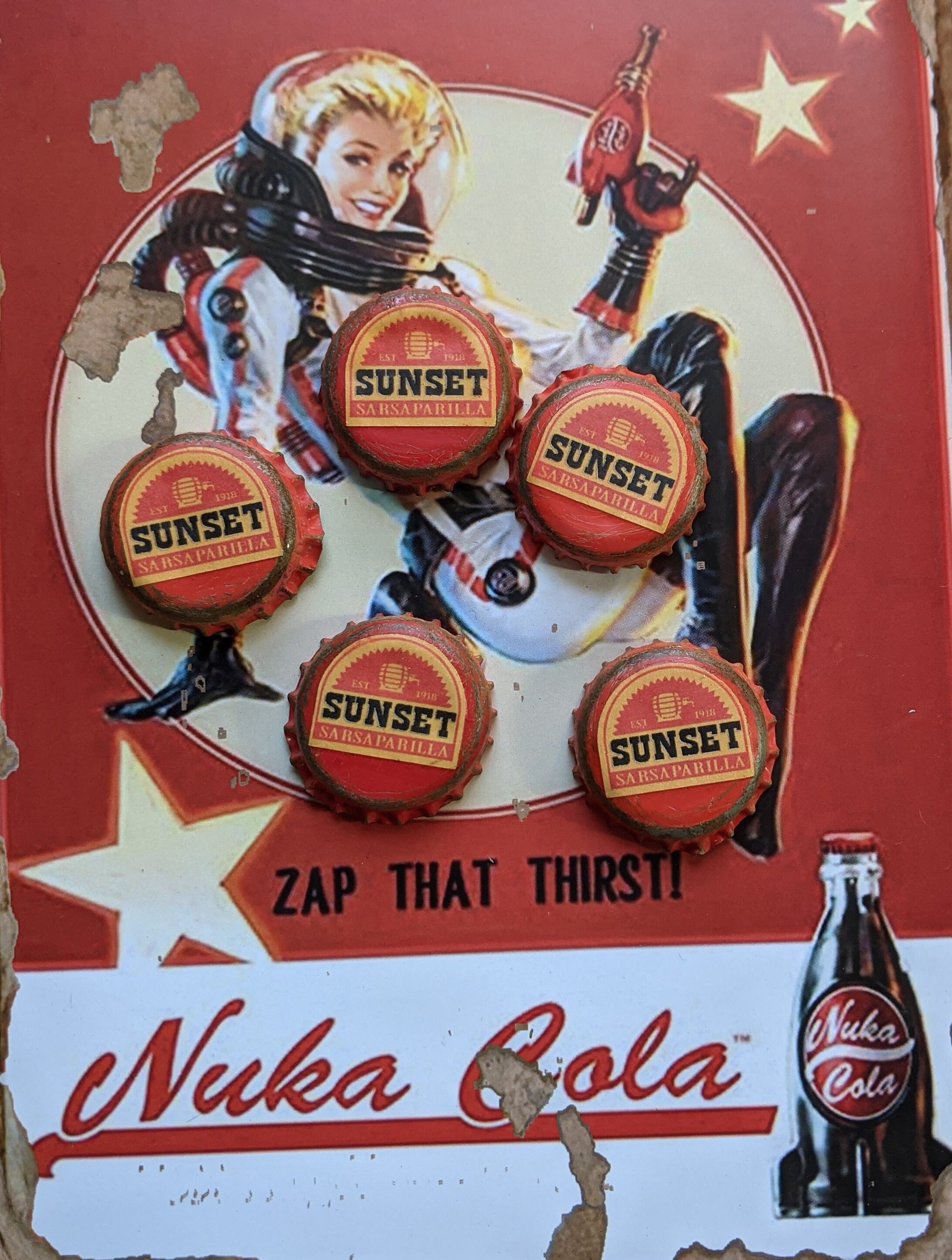 Fallout Bottle Caps Etsy