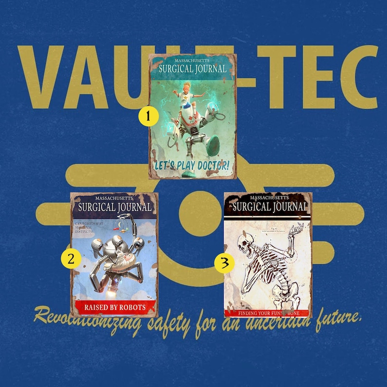 Cuaderno de la revista Perk de Fallout 4 Surgical Journal