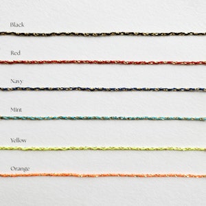 Joy's Silk & Chain Bracelet, Silk Bracelet, Gold Bracelet, Daily Jewellery, Simple Bracelet, Dainty Bracelet