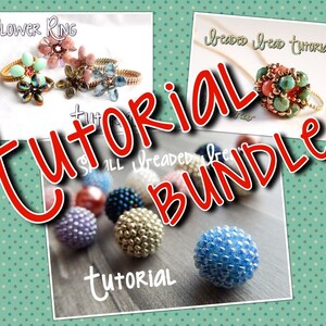 Small Beaded Bead Tutorial Updated to include larger beads | Etsy