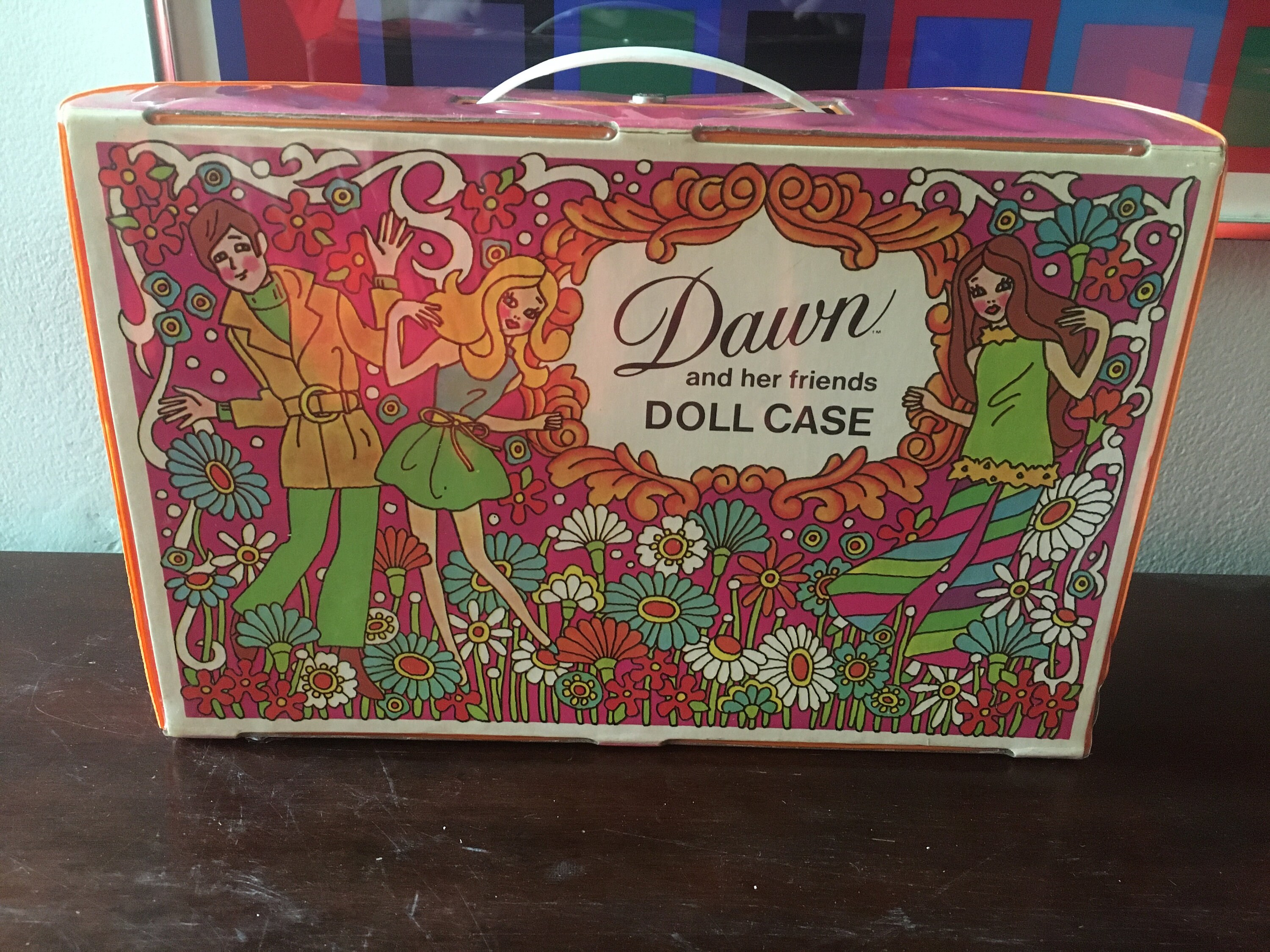 Vintage Dawn Doll Case Topper 1971 Etsy