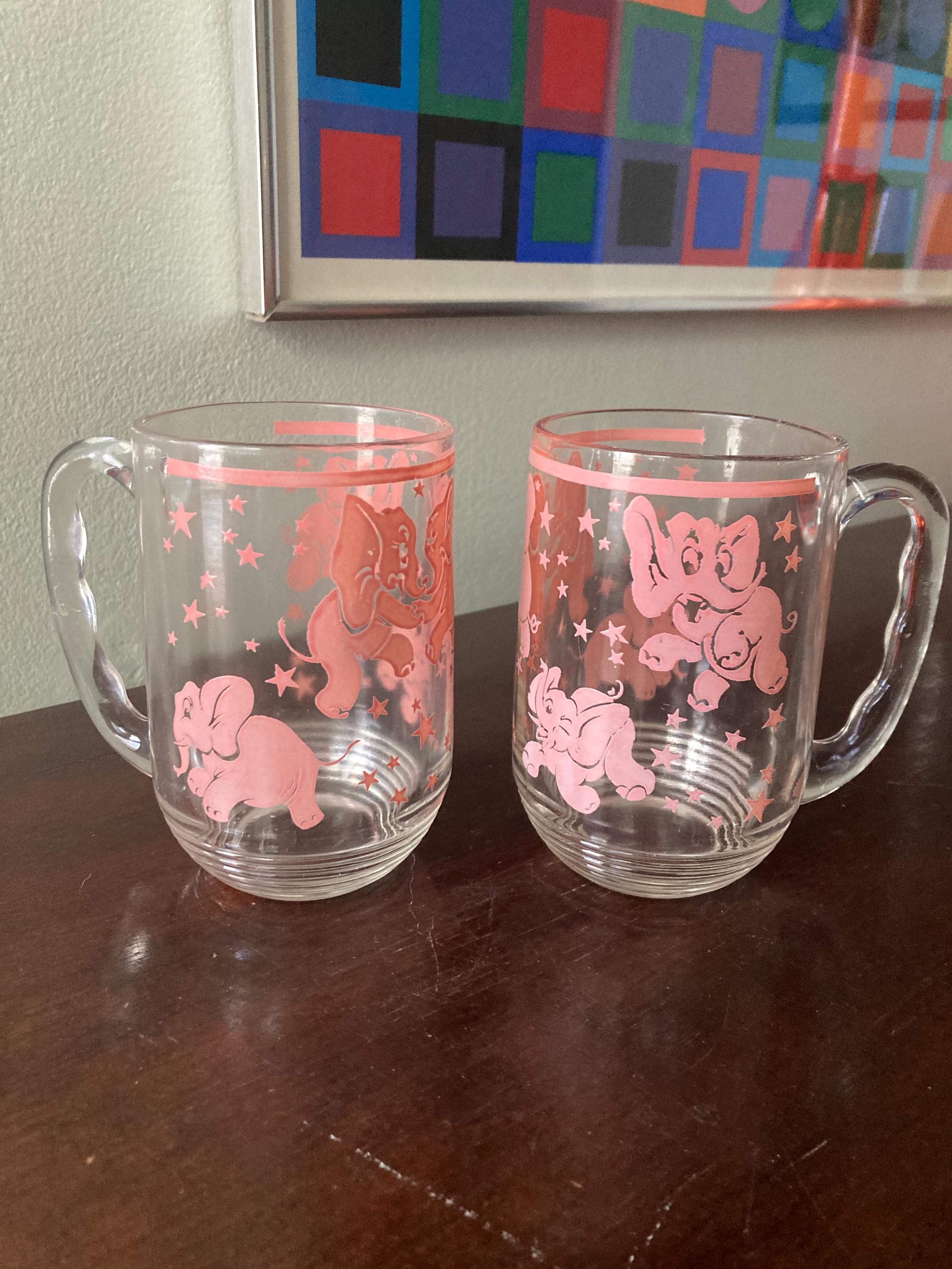 Pink hazel atlas mug - Etsy 日本