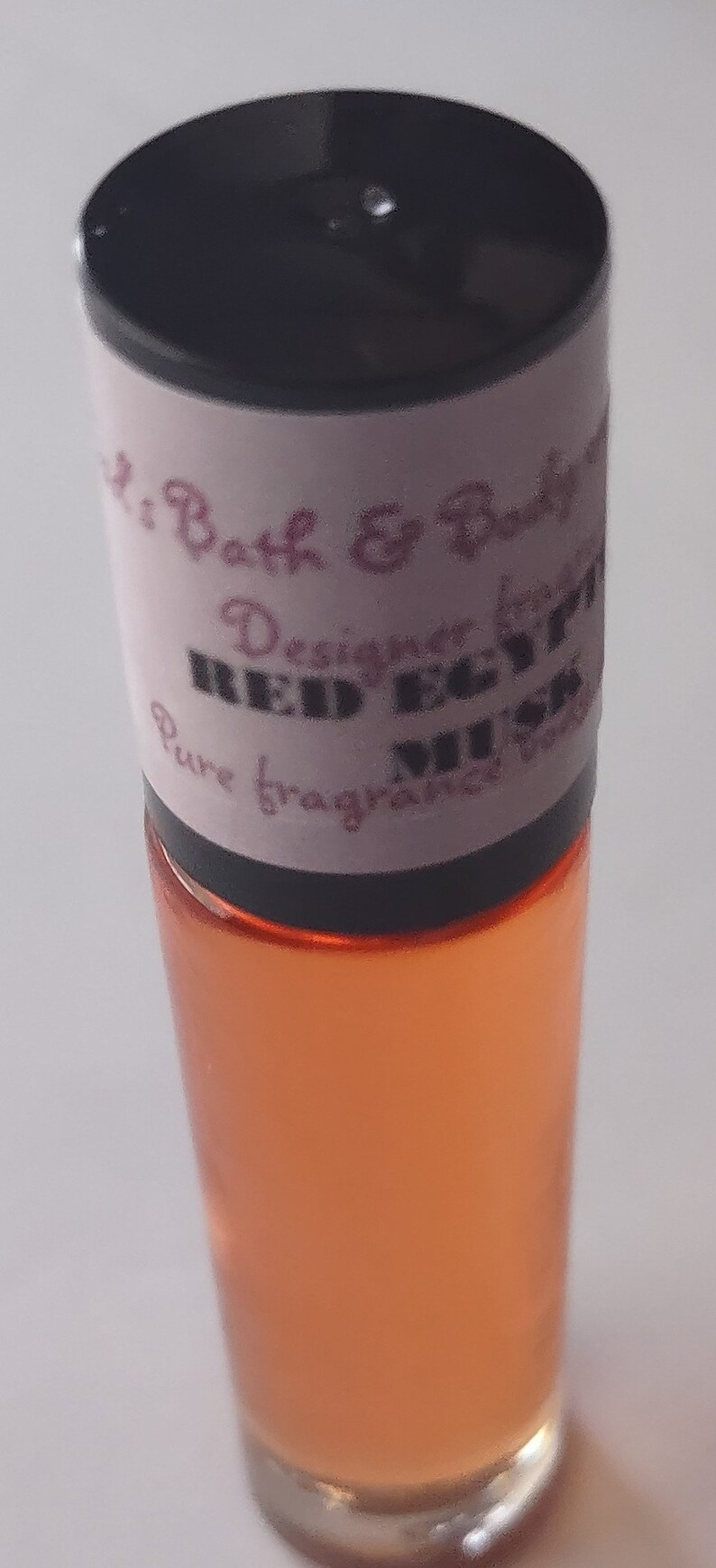 Fragrance Roll-On Body Oils 1/3oz bottle. Our impression of all our fragrances. Red Egyptian Musk