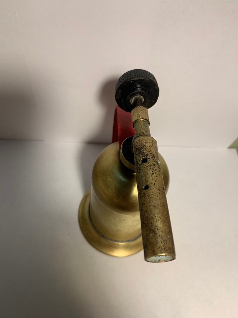 Miniature Brass Blow Torch by Clayton & Lambert. 1930's. Etsy