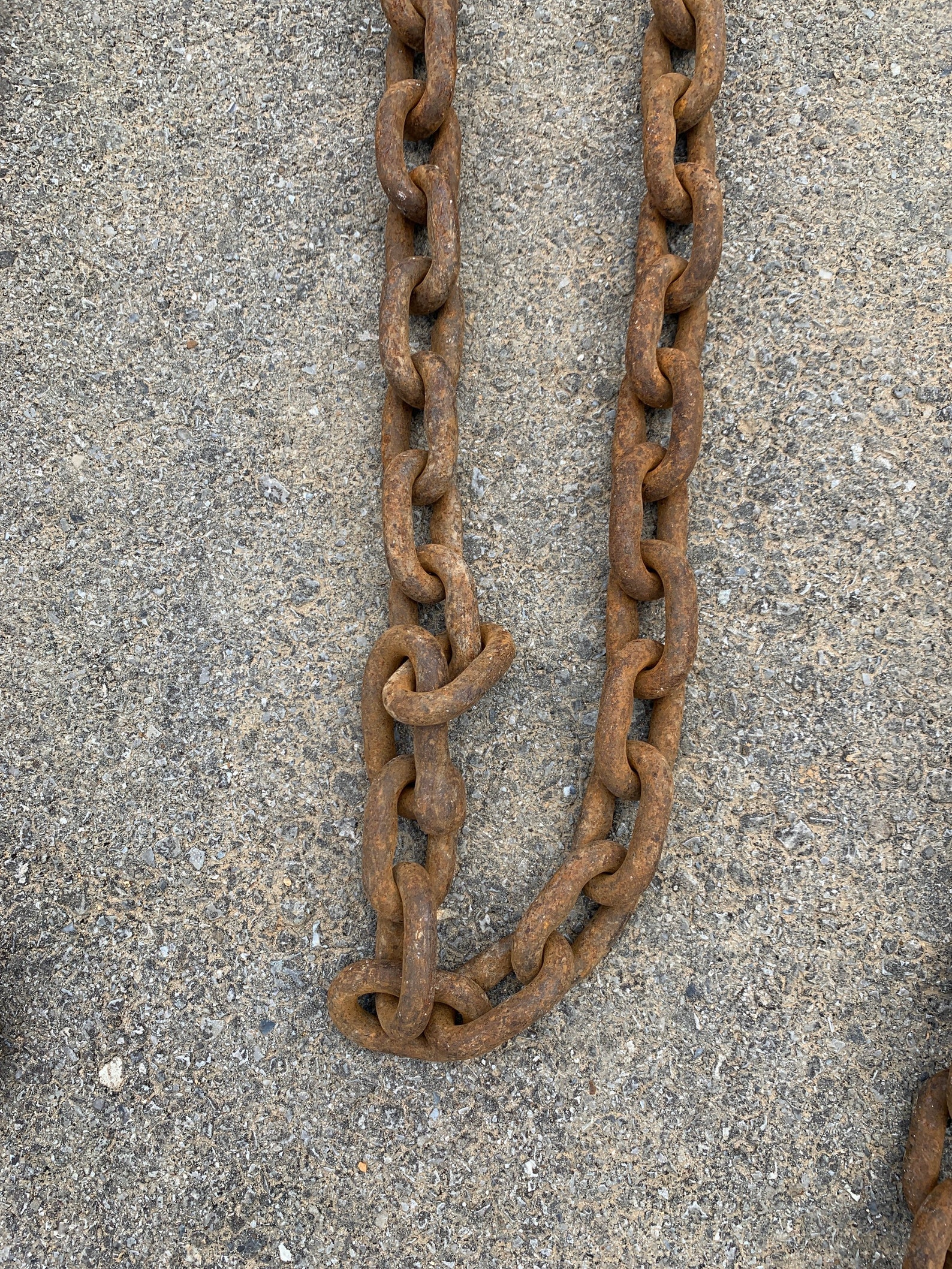15 Ft Vintage Double Hook Chain. 2 Links. 3/8 Thick Steel. Etsy