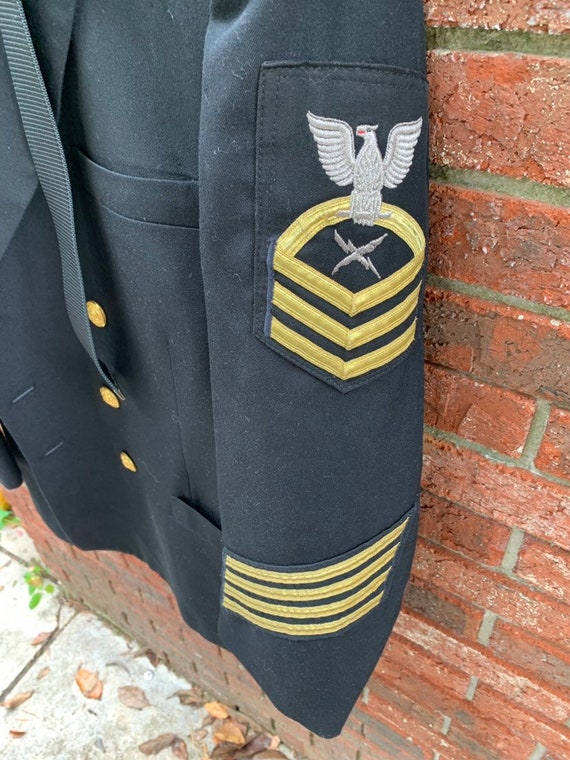 Navy Blue Dress Uniform Command Master Chief, Jack
