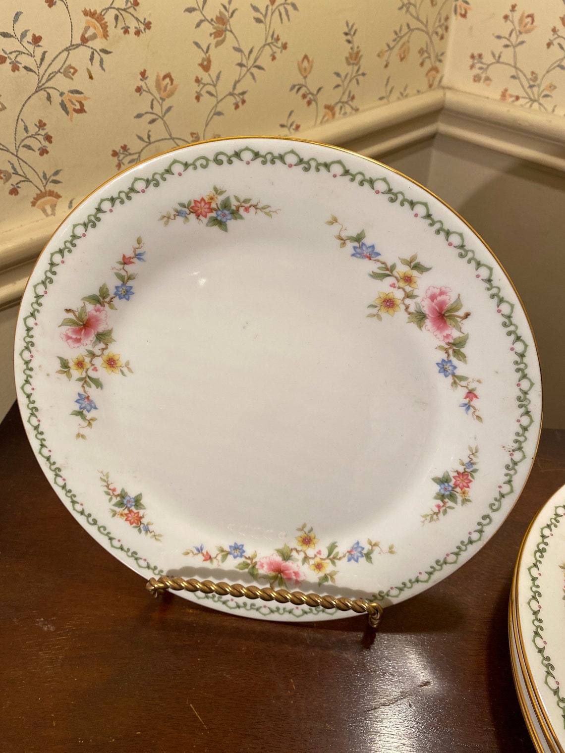 Royal Vale Bone China Made in England. 10 3/4 Dinner Plate. Etsy