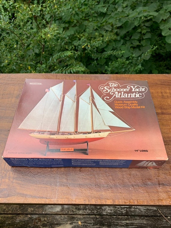 Wood Modelyacht Kit By Scientific The Yacht Atlantic Wood Modelyacht Kit By Scientific The