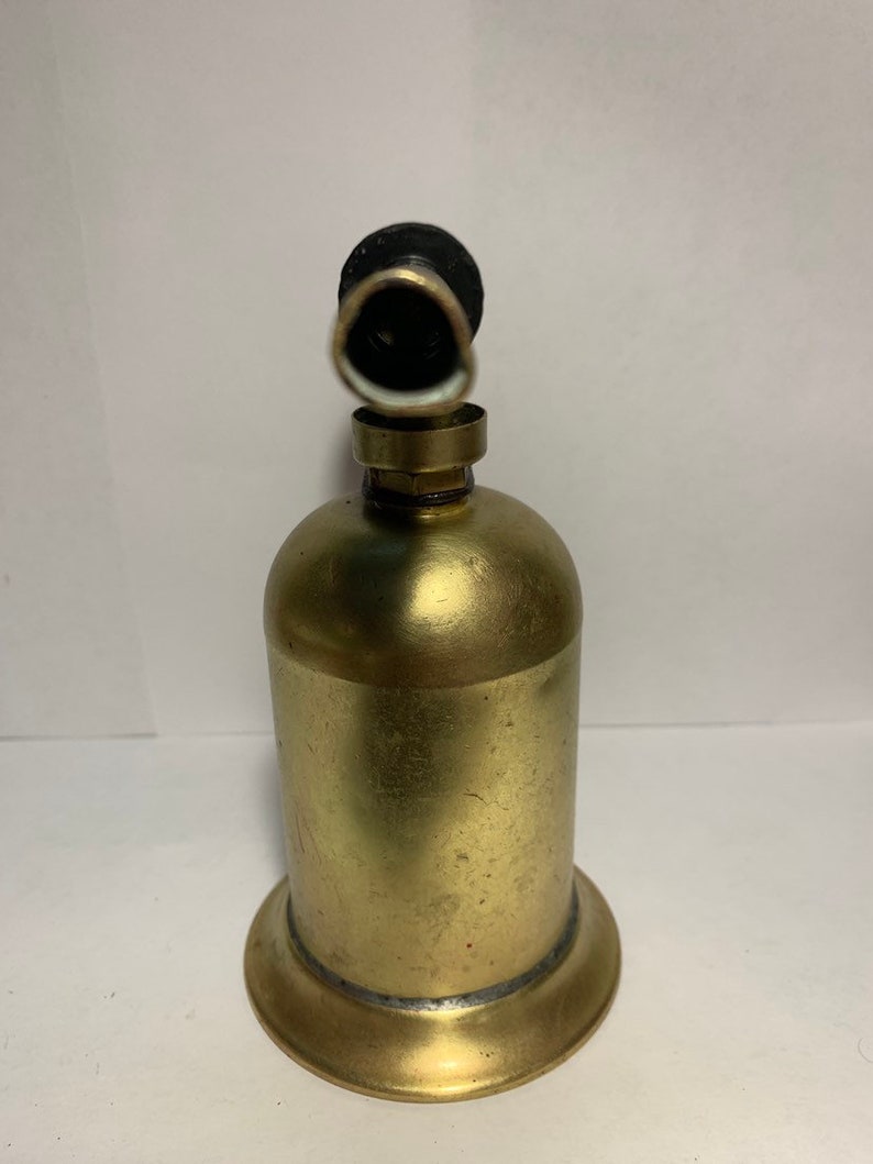 Miniature Brass Blow Torch by Clayton & Lambert. 1930's. Etsy