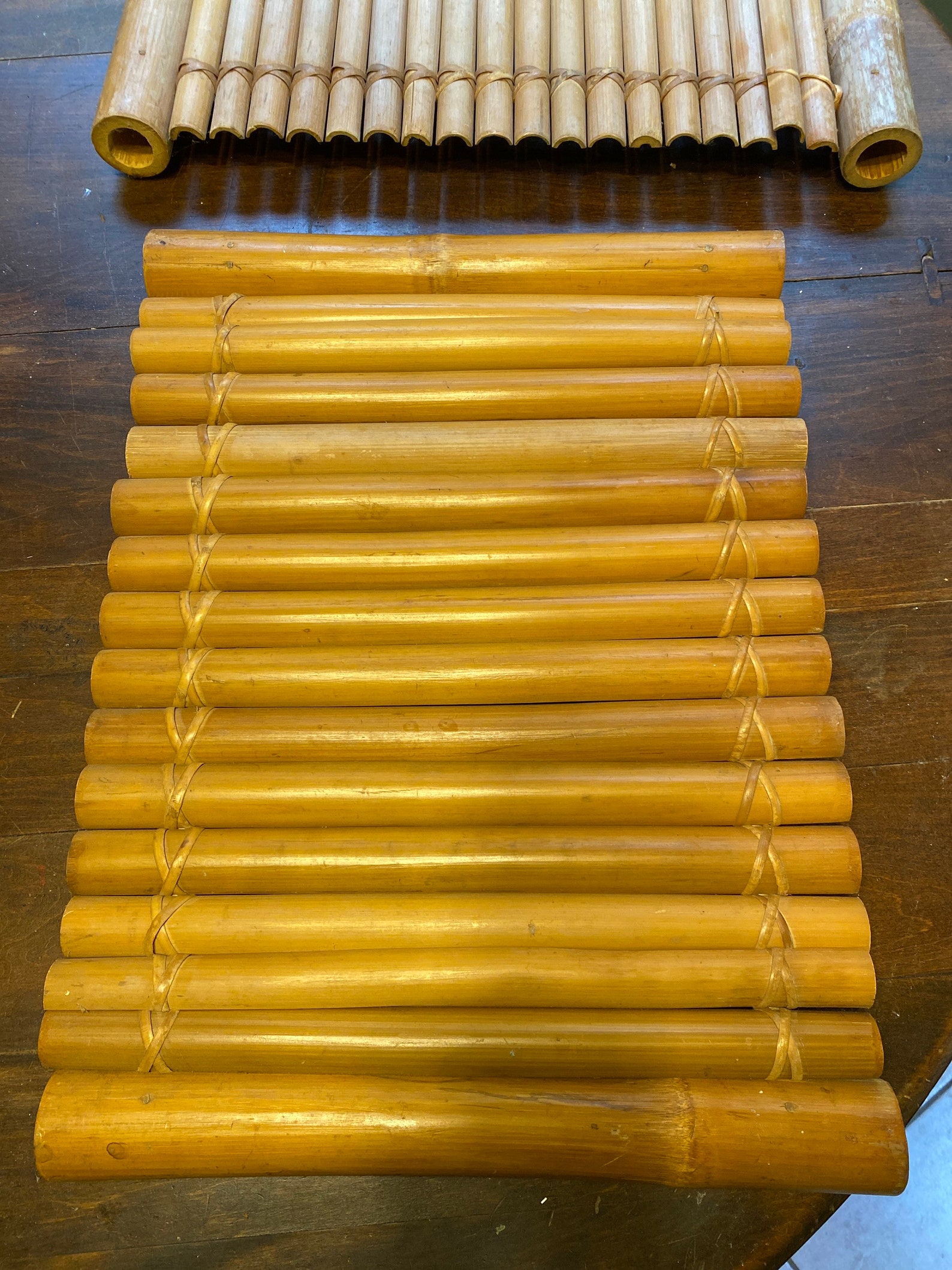 2 Pier 1 Bamboo Serving Trays. 20 X 15. Etsy