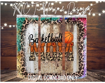 Basketball Mom Tumber Wrap