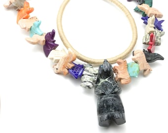 ヴィンテージ ズニ族 ネイティブアメリカン アニマルフェティッシュ