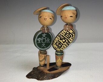 関口東亜作 ヴィンテージこけし かぐや姫 - Etsy 日本
