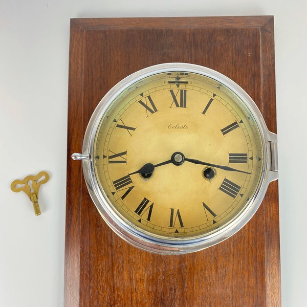 English Ships Clock Etsy