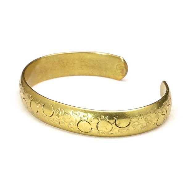 Solid Brass Bracelet Etsy