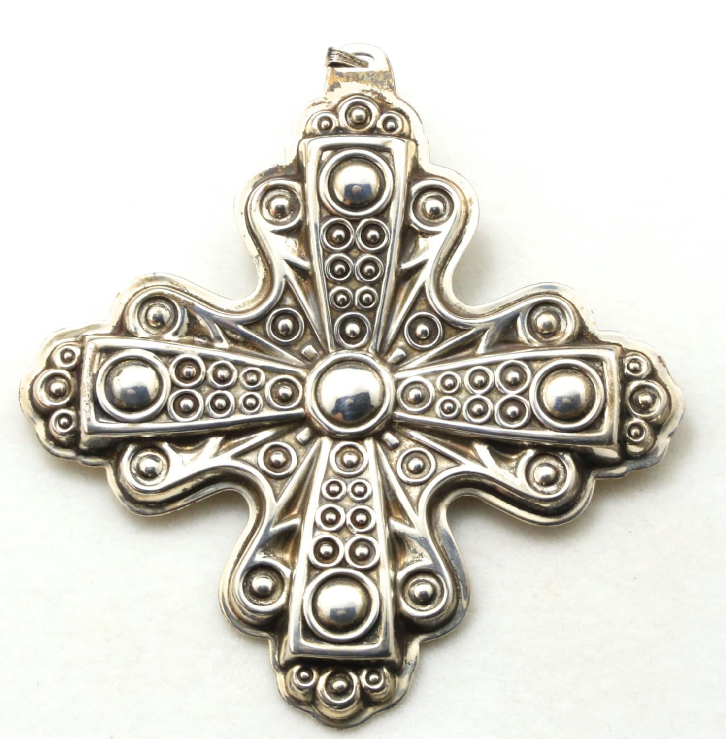 Vintage Reed & Barton 1972 Sterling Silver Christmas Cross - Etsy