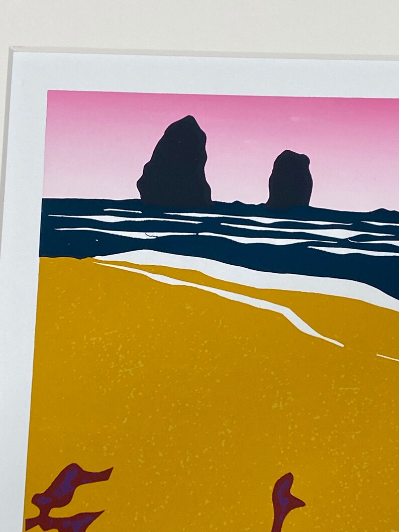 R. Keaney Rathbun watermark Silkscreen Art Print LE 13/51 - Etsy