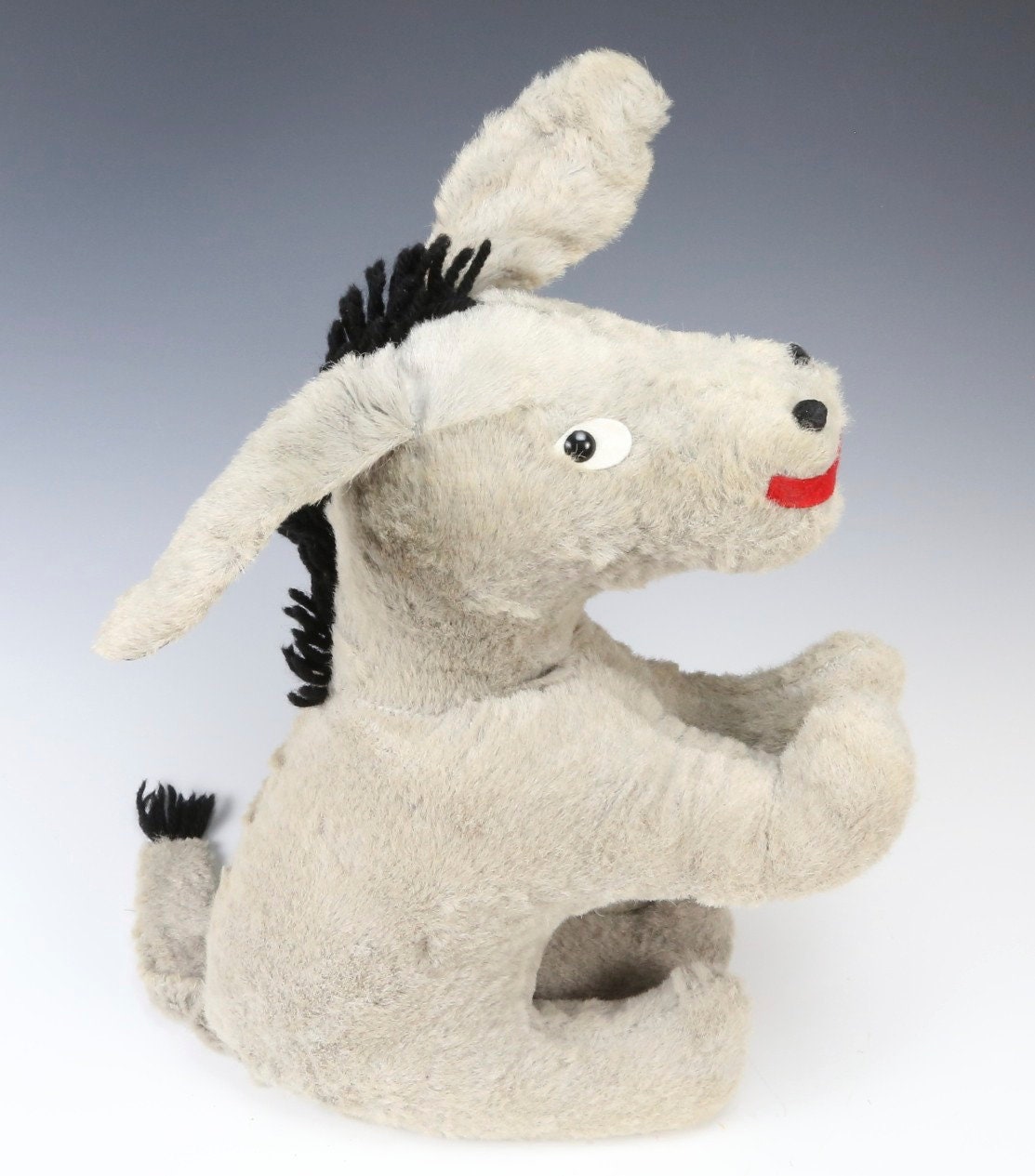 white eeyore stuffed animal
