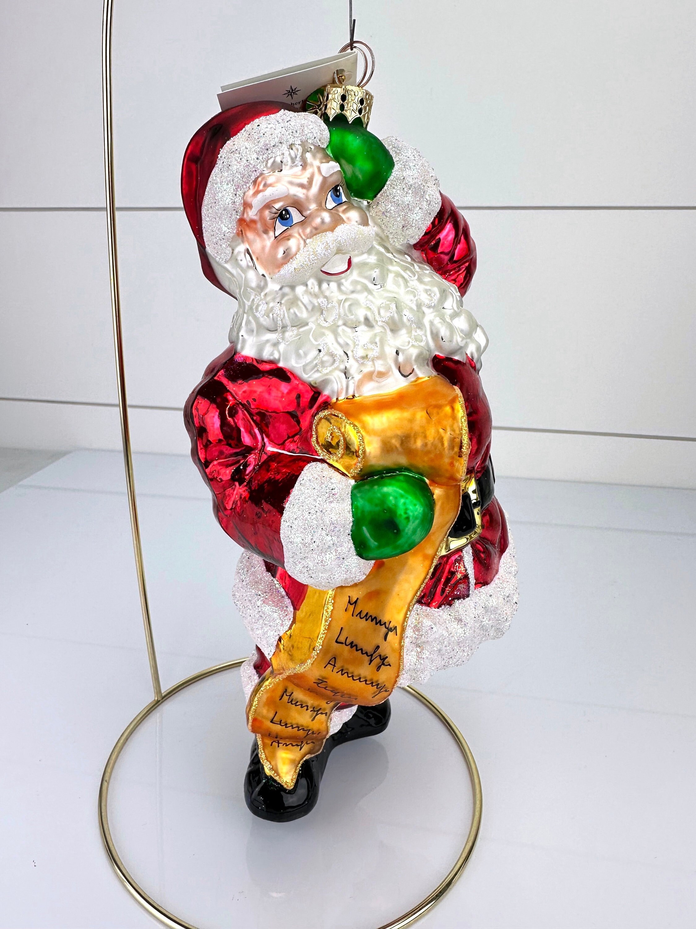 【中古】 Wishes ChrisDedrick Vintage Christopher Radko New BIG NICKS REVIEW Blown Glass