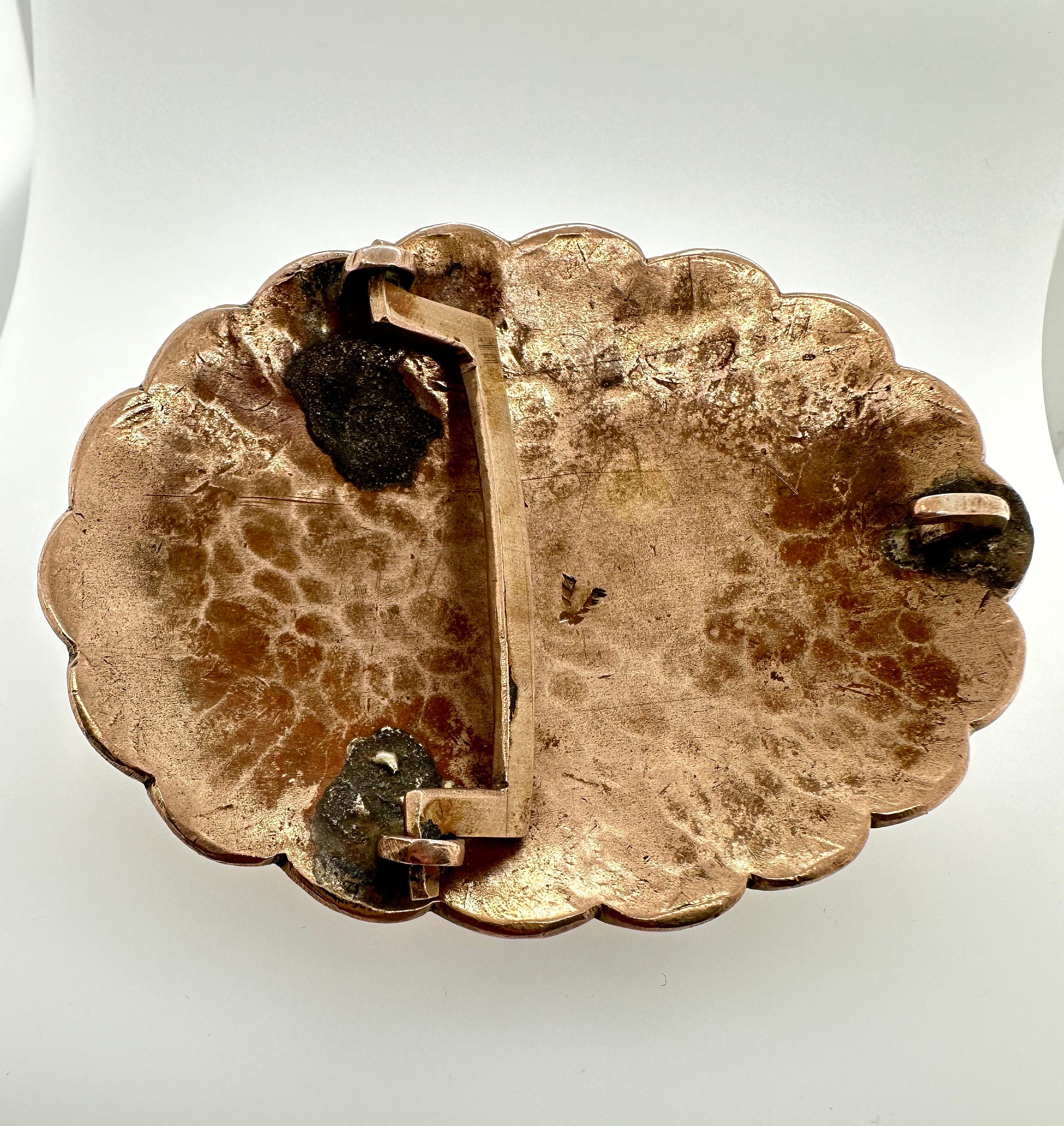 ヴィンテージ 職人によるナバホ ターコイズ イーグル バード 刻印