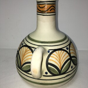 Vintage La Menora Talavera Espana Pottery Jug Vase Candle - Etsy