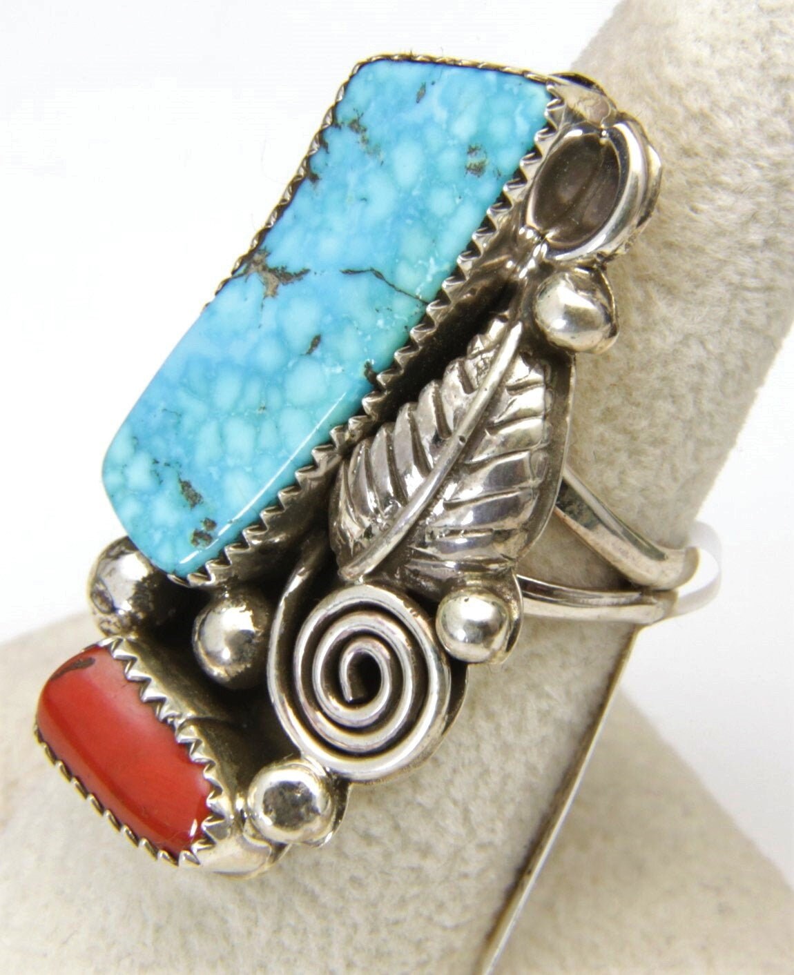 アクセサリー NAVAJO Silver Turquoise Edge Bangle Silver & Morenci Turquoise Navajo Eagle Feather Bracelet by