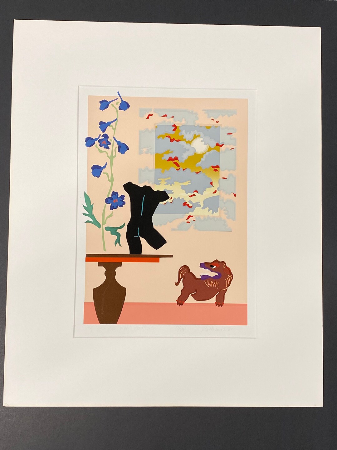 R. Keaney Rathbun ~joy & Other Emotions~ Silkscreen Art Print 13/37 ...