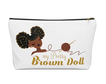 My Pretty Brown Doll Accessory Pouch