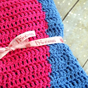 Crochet Heart Baby Blanket Pattern