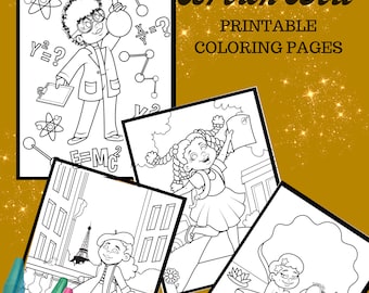 Black Girl Printable Coloring Pages