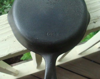 Vintage Cast Iron Cookware No 3 Wagner Ware Sidney Skillet 1053J (#07)