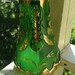 Antique Early American Pattern Glass Green Delaware Water Pitcher and ...