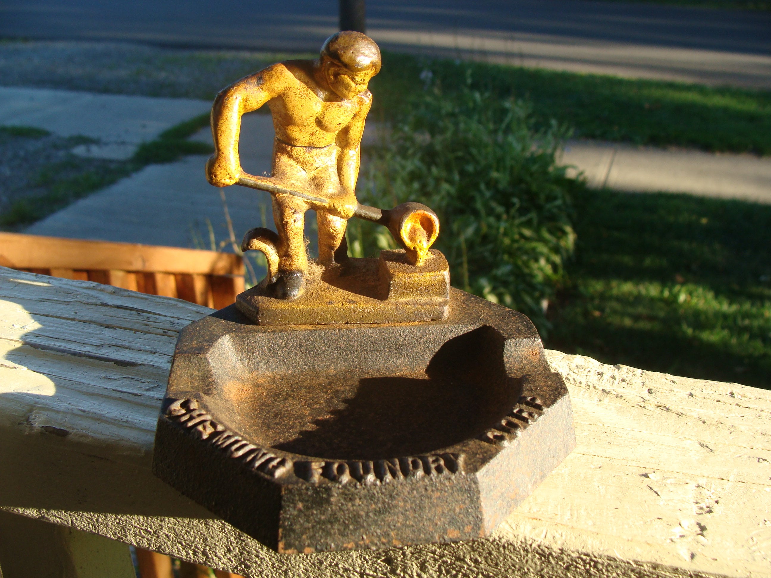 Vintage John Wright double sided barnyard cast iron molds www