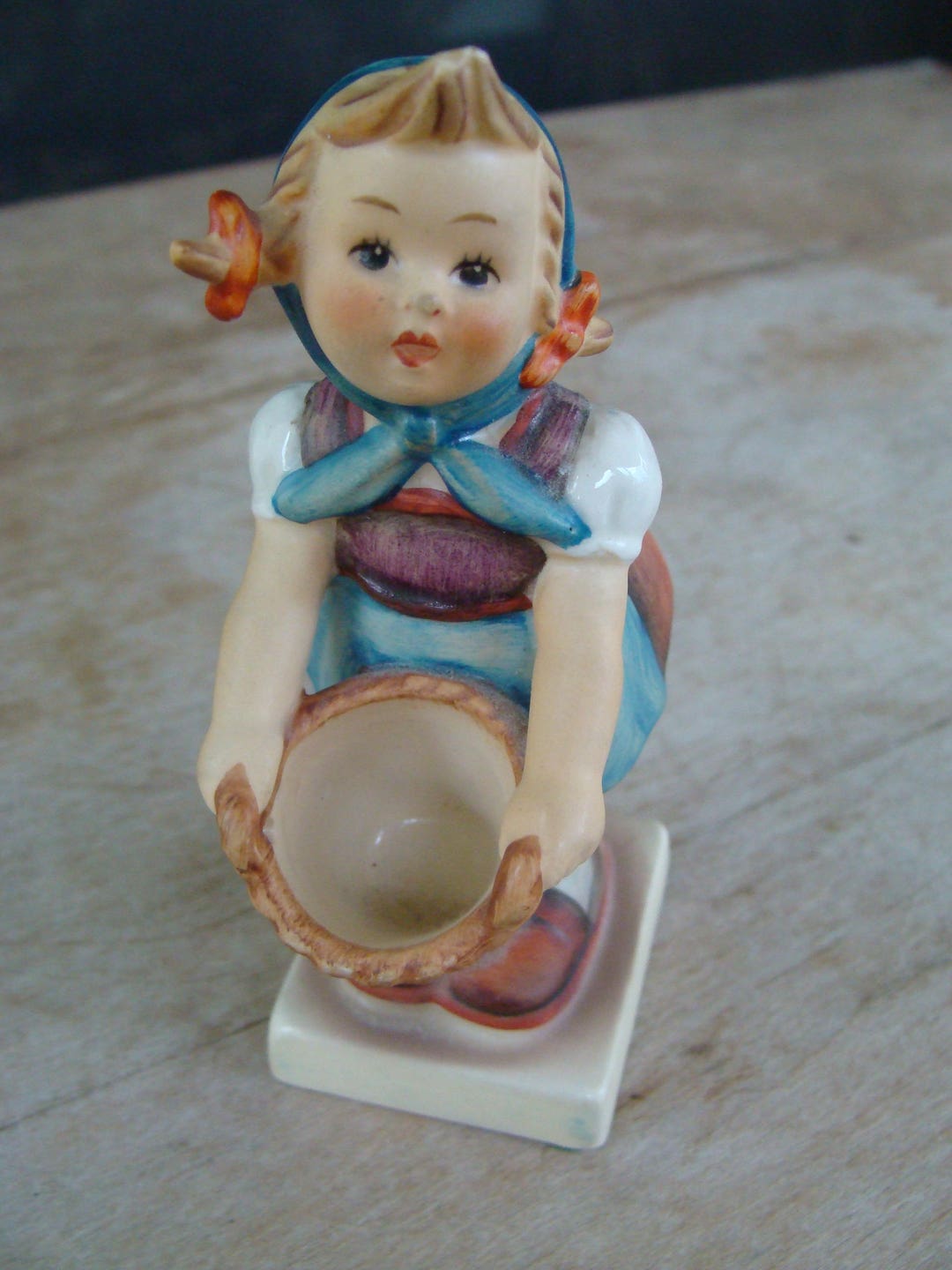 Vintage German Hand Painted Porcelain Figurine Goebel Hummel - Etsy