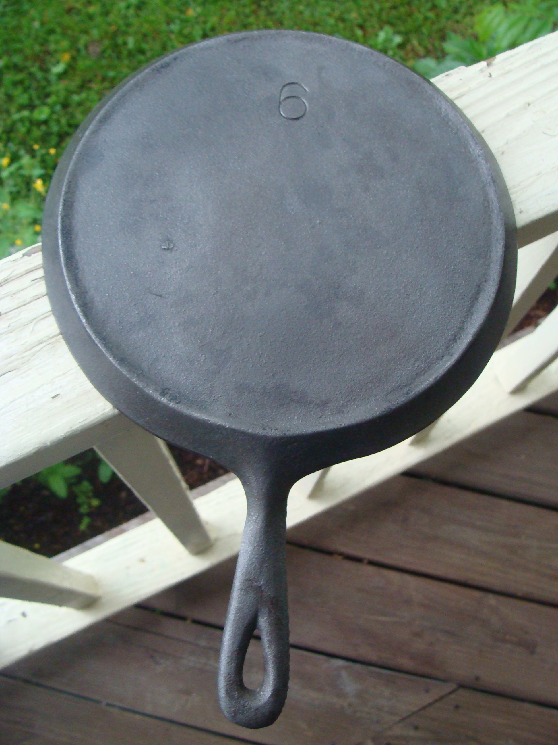 Cast Iron Handled Pancake Griddle Skillet 6 Unmarked Wagner Etsy UK