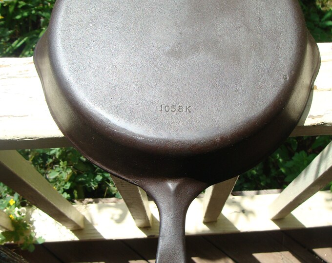 Vintage Wagner Ware Sidney O Cast Iron Skillet 1058 K Wagner Ware Sidney 0 Cast Iron 8 Skillet