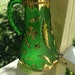 Antique Early American Pattern Glass Green Delaware Water Pitcher and ...
