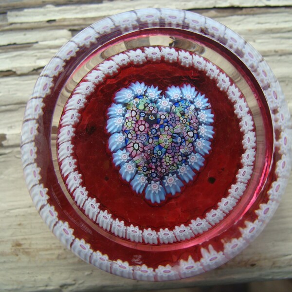 Heart Paperweight Etsy