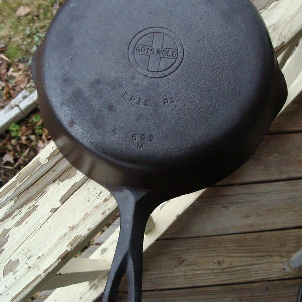Erie Skillets Cast Iron Etsy