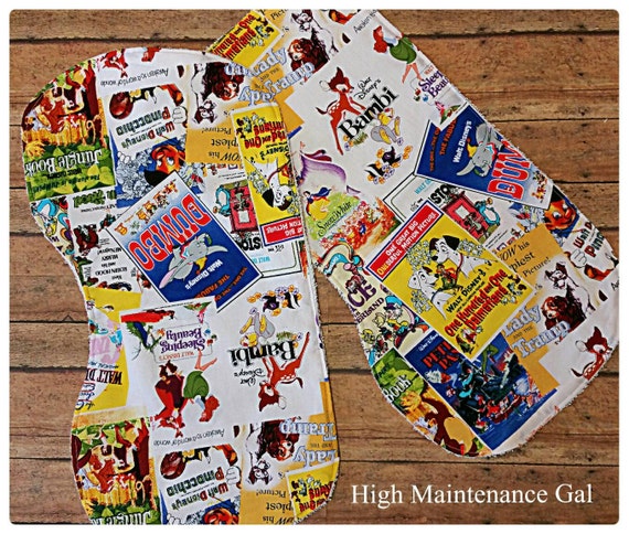 disney burp cloths