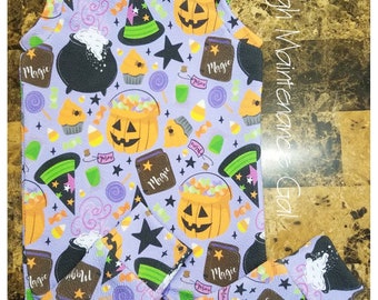 Halloween romper, Harem rompers, Print romper, Unisex baby romper, Baby jumpsuit, Harem jumpsuit, Infant rompers, Halloween harem suit