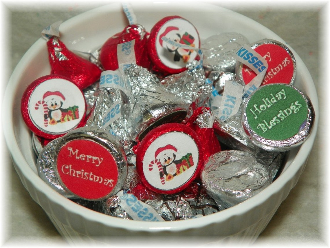 Printable Hershey Kiss Christmas Penguin Labels INSTANT Etsy printable-hershey-kiss-christmas-penguin-labels-instant-etsy