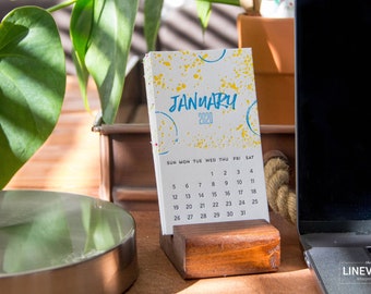Letterpress Calendar Etsy