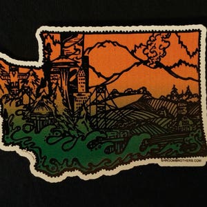 Washington State Vinyl Decal